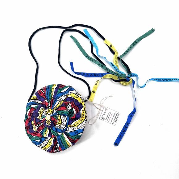 Handmade Handbags - Handmade Brazil Colorful Crossbody Bag Lembrança do Senhor do Bonfim da Bahia